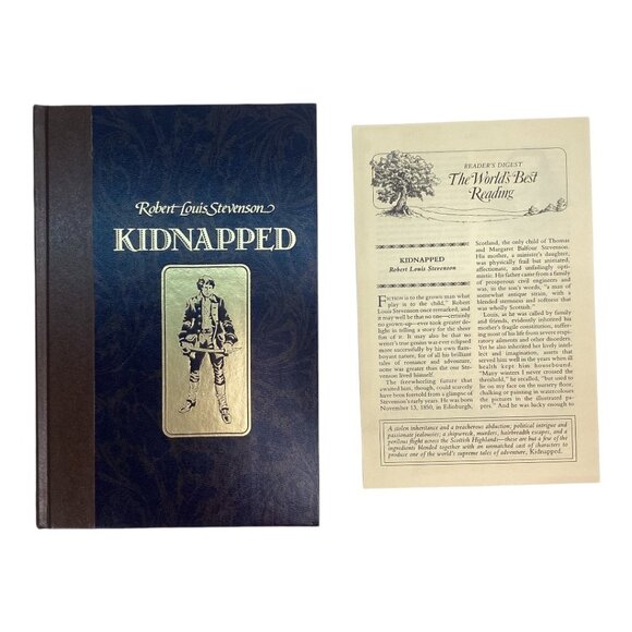 Kidnapped By Robert Louis Stevenson Readers Digest Edition 1986 - Picture 1 of 7